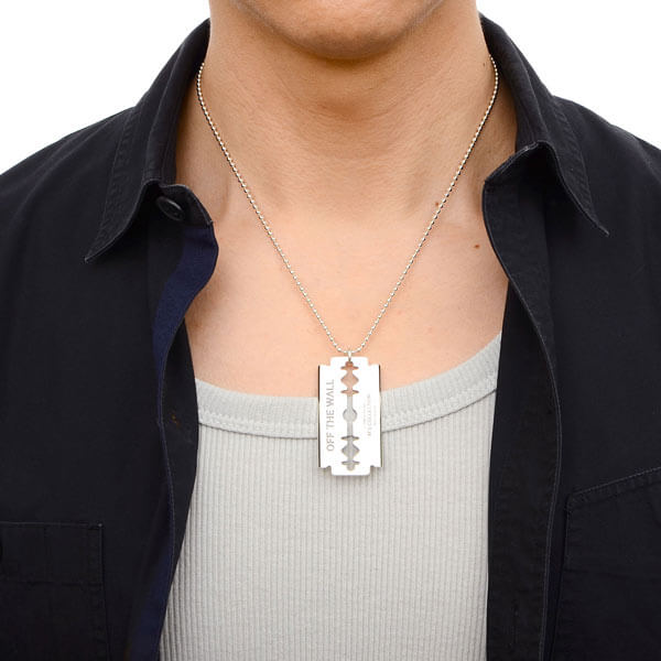 シルバーネックレス