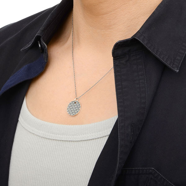 シルバーネックレス