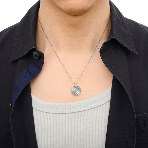 シルバーネックレス