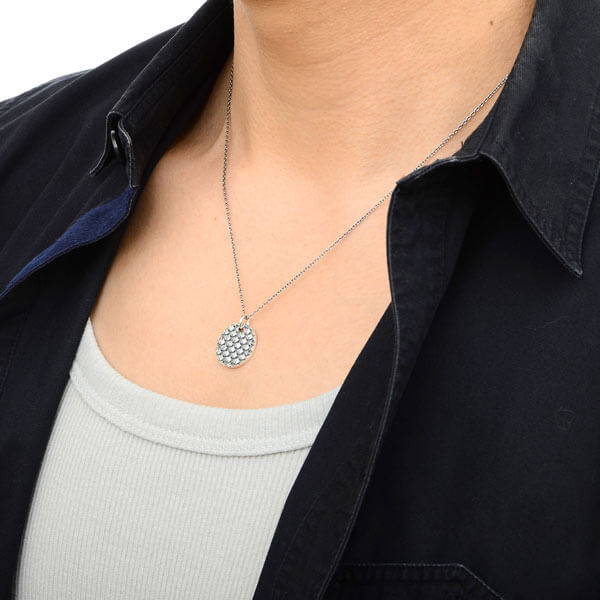 シルバーネックレス