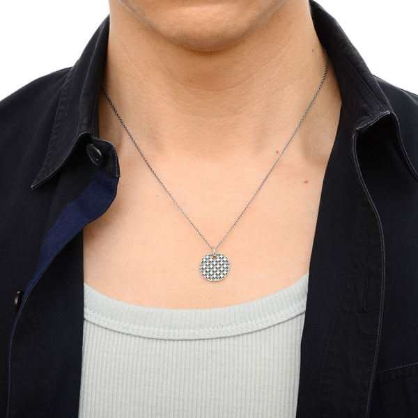 シルバーネックレス