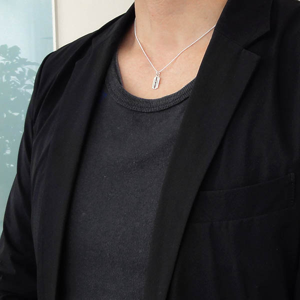 シルバーネックレス