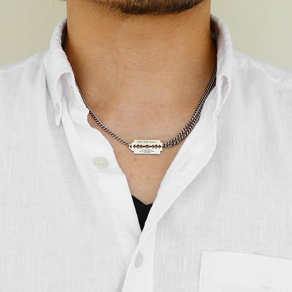 シルバーネックレス