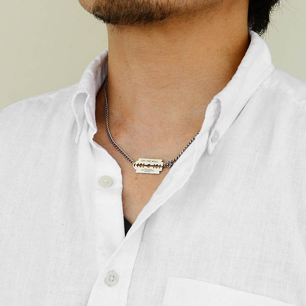 シルバーネックレス