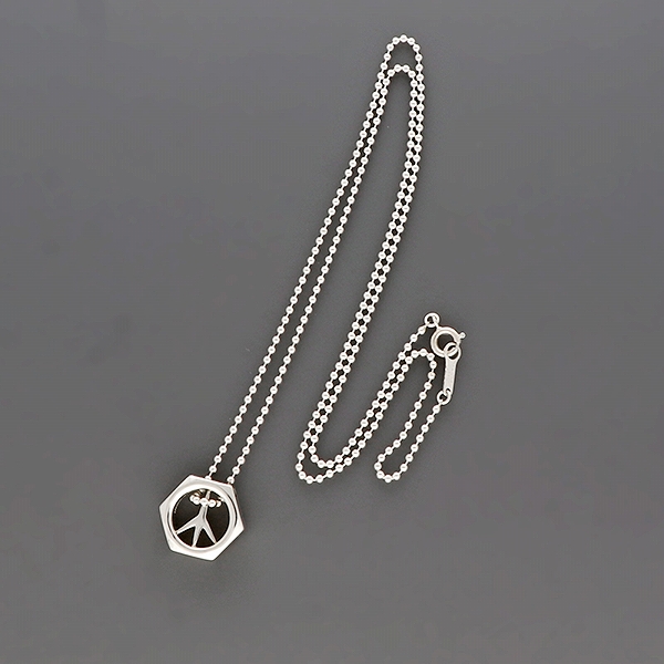 シルバーネックレス