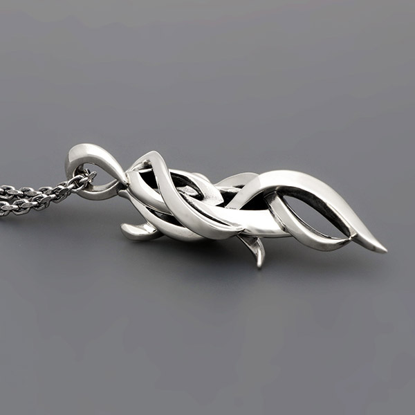 シルバーネックレス