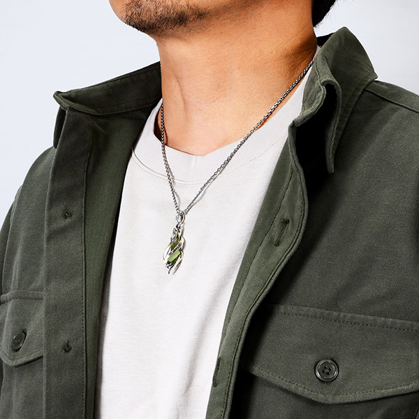 シルバーネックレス