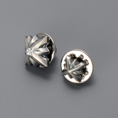 シルバーピンバッチ