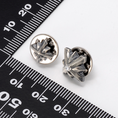 シルバーピンバッチ