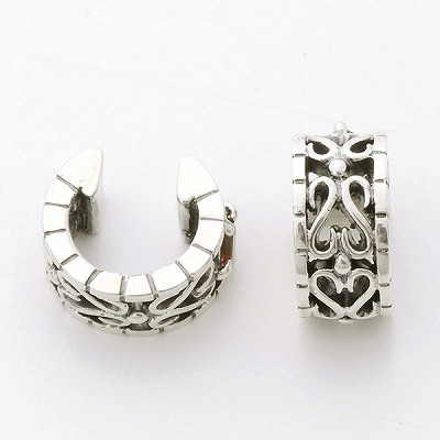 シルバーペアイヤーカフ