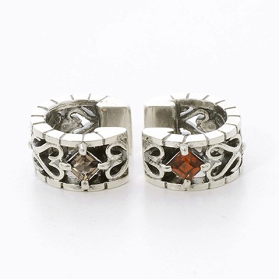 シルバーペアイヤーカフ