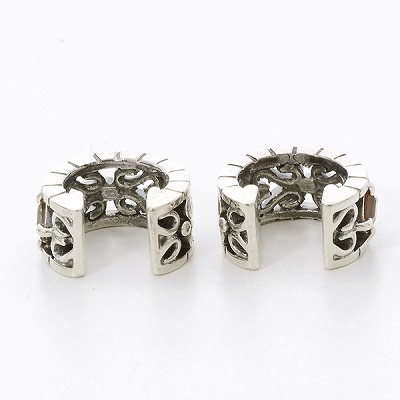 シルバーペアイヤーカフ