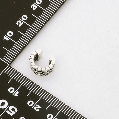 シルバーペアイヤーカフ