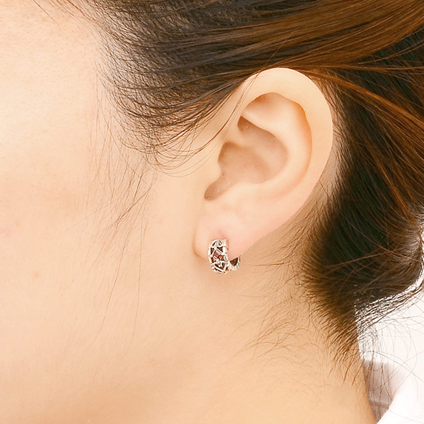 シルバーペアイヤーカフ