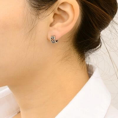 シルバーイヤリング