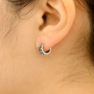 シルバーイヤリング