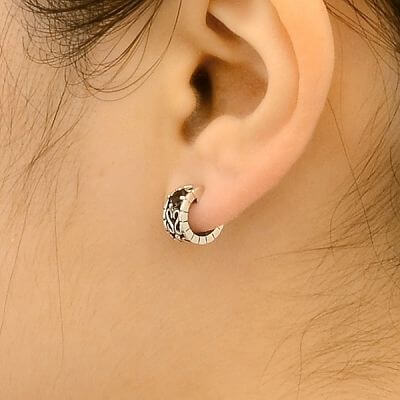 シルバーイヤリング