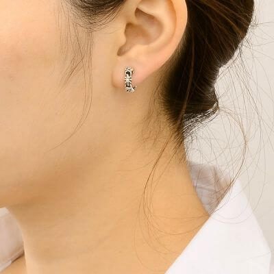 シルバーイヤリング