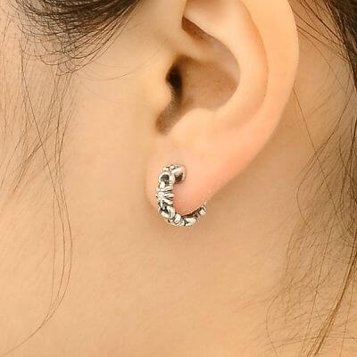 シルバーイヤリング