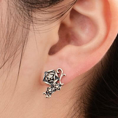 シルバーイヤリング