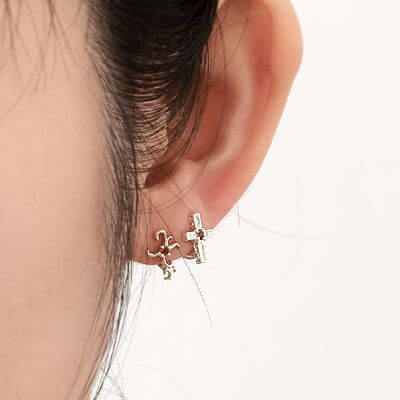 シルバーイヤリング