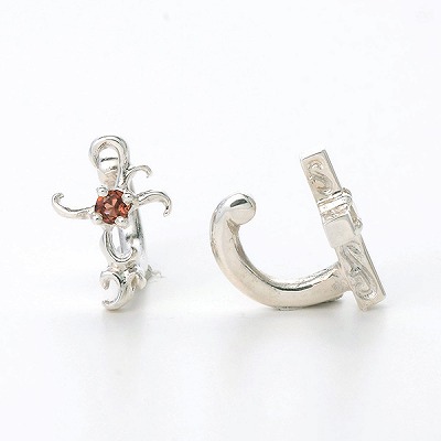 シルバーペアイヤーカフ