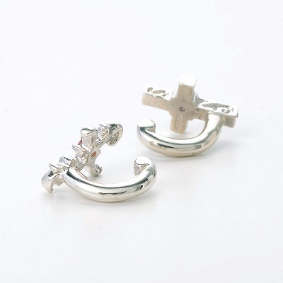 シルバーペアイヤーカフ