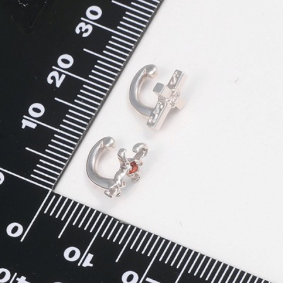 シルバーペアイヤーカフ