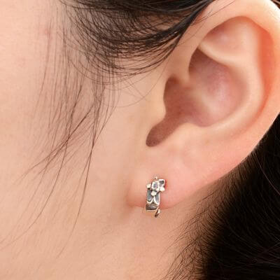 シルバーイヤリング