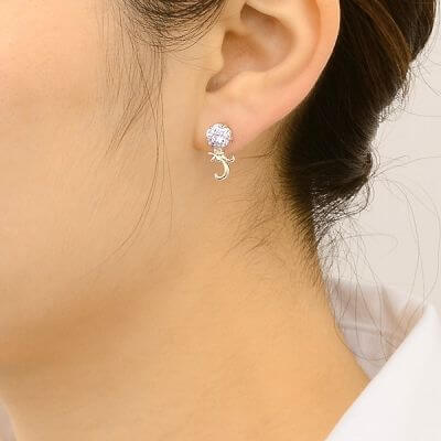 シルバーイヤリング