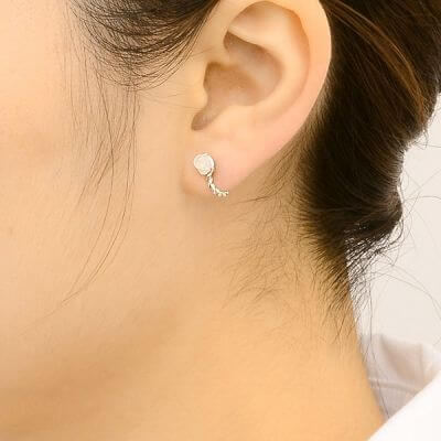 シルバーイヤリング