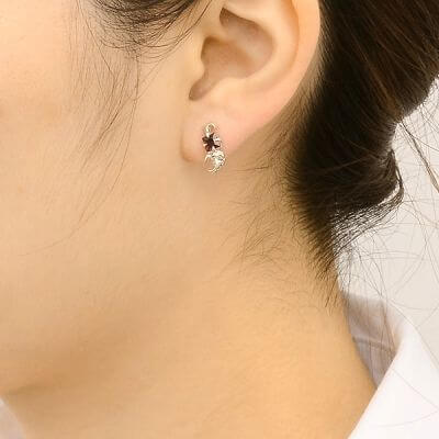 シルバーイヤリング