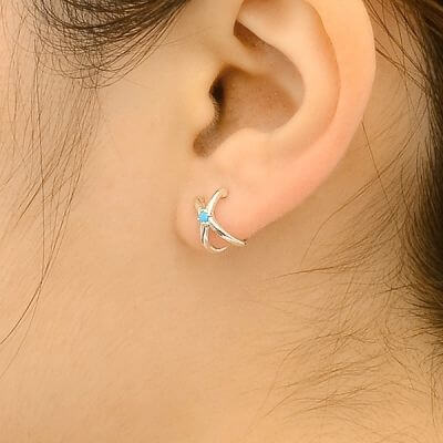 シルバーイヤリング