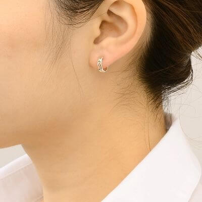 シルバーイヤリング