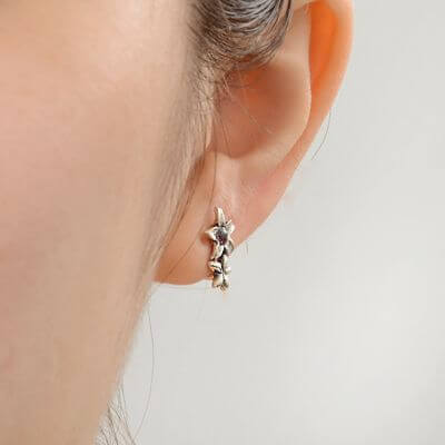 シルバーイヤリング