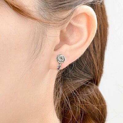 シルバーイヤリング