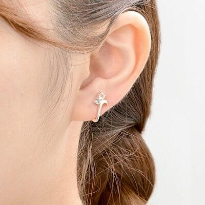 シルバーイヤリング