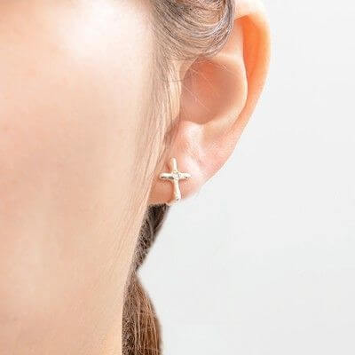 シルバーイヤリング