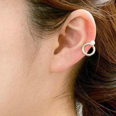 シルバーイヤリング