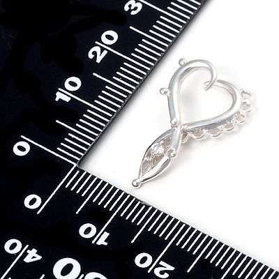 シルバーイヤーピンイヤリング