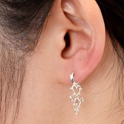 シルバーイヤリング