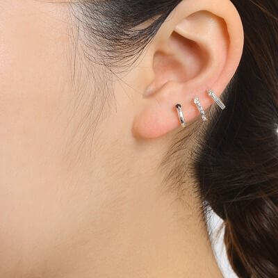 シルバーイヤーカフ