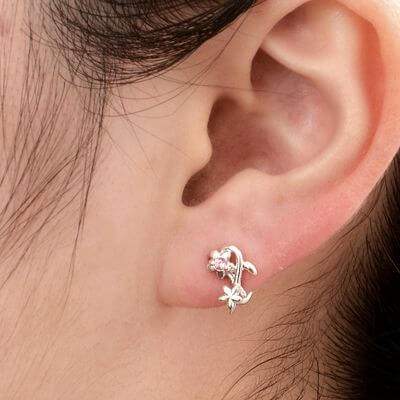 シルバーイヤリング