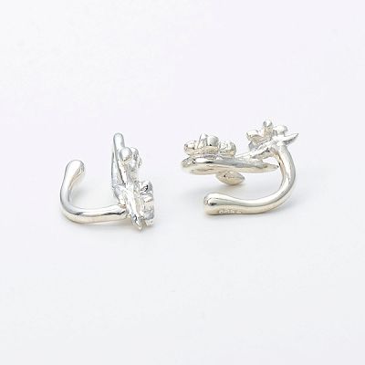 シルバーノンホールピアス