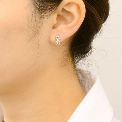 シルバーイヤリング