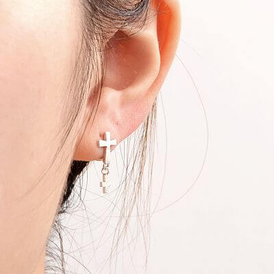 シルバーイヤリング