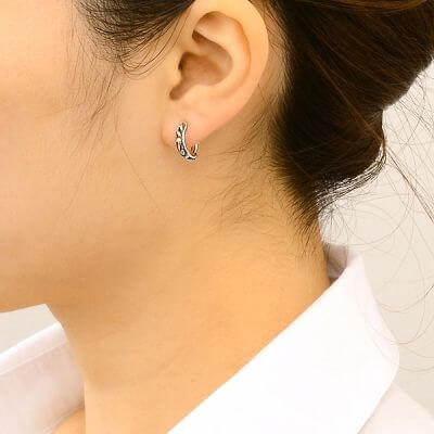 シルバーイヤリング