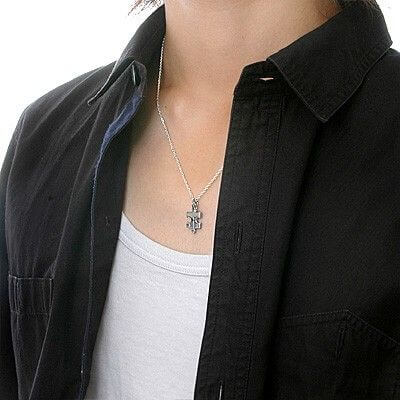 シルバーネックレス