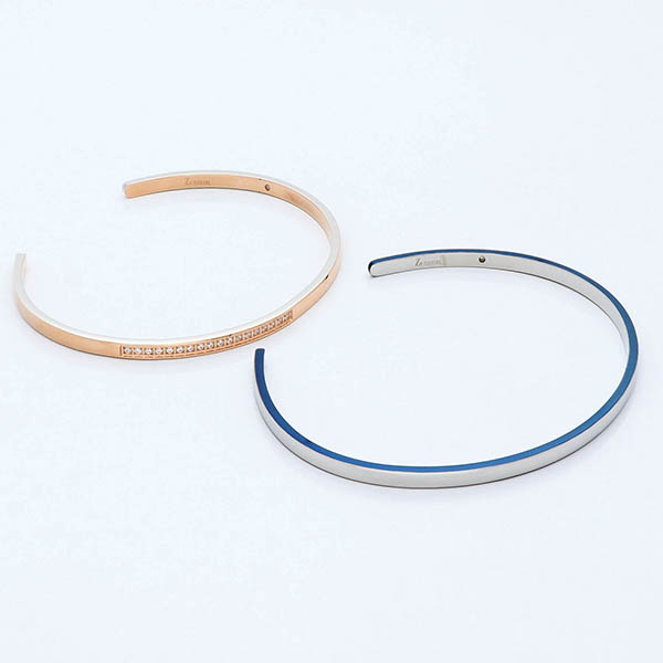 ステンレスペアバングル