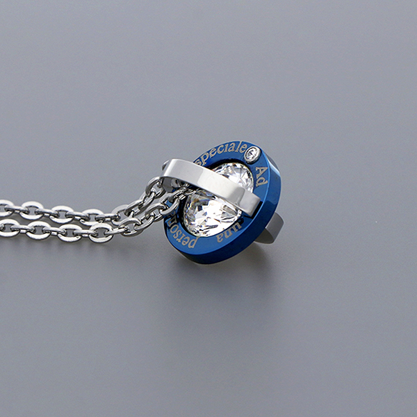 ステンレスペアネックレス